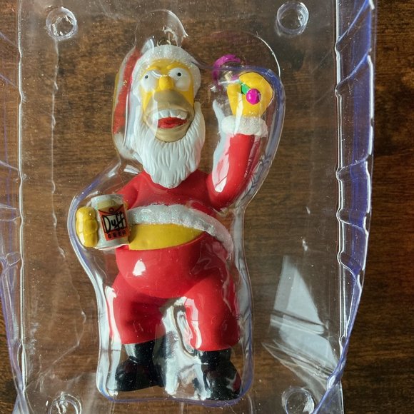 NIB 1999 Homer Simpson Christmas Ornament by American Greetings AGC - Picture 5 of 6